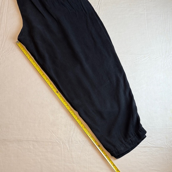 Everlane Women's Black Soft Tapered Leg Pants Size 16 - Picture 11 of 13